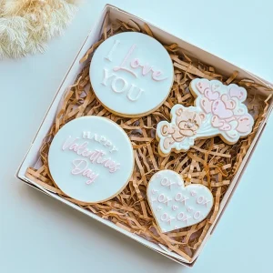 Teddy with Balloons Cookie Stamp & Cutter Bundle - 7 Pieces