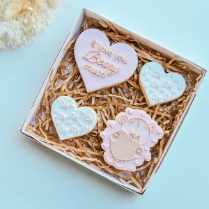 I Love You Beary Much Cookie Stamp & Cutter Bundle - 7 Pieces