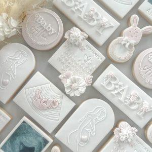 Baby Coming Soon Cookie Stamp