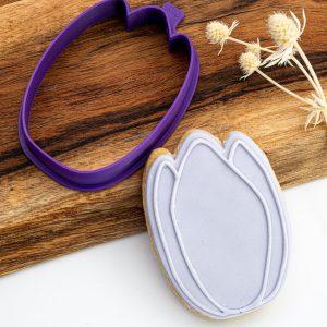 CC-018 Tulip Flower Cookie Cutter