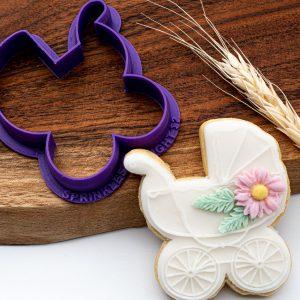 Baby Carriage Cookie Cutter