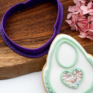 Baby Bib Cookie Cutter