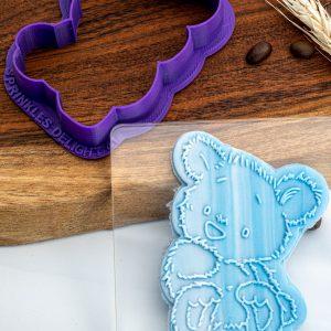 Scruffy Teddy Bear Cookie Cutter