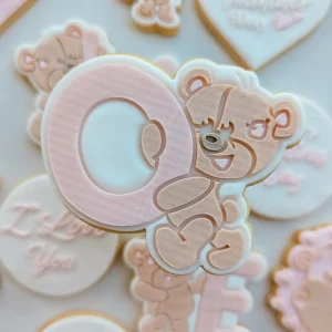 Teddy Letter - O Cookie Stamp & Cutter Set