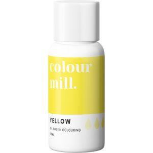 Colour Mill Oil Based Food Colouring 20ml (Yellow)