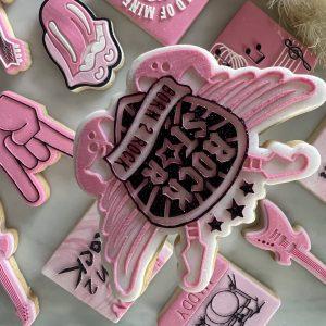 Rock Star Wings Raised Cookie Stamp & Cutter