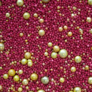 Regal Splendor Srinkles Delight Sprinkle mix - Burgundy/gold