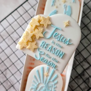Jesus is the reason for the season cookie stamps