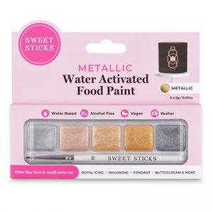 Sweet Sticks Metallic Mini Palette Water Activated Paint