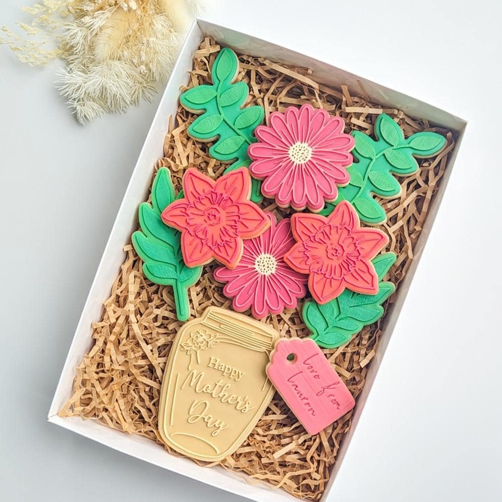 Mothers Day 2024 Bundle Cookie Stamps & Cutters