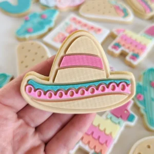 Somrero Raised Cookie Stamp