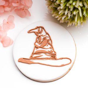 Wizard Sorting Hat Raised Debosser Cookie Stamp