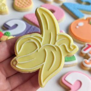 Banana  Cookie Stamp & Cutter