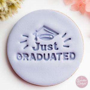 Just Graduated - Fondant Embosser and Cookie Cutter Set