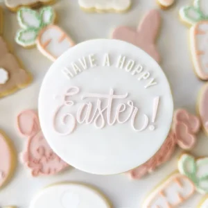 Hoppy Easter Cookie stamp