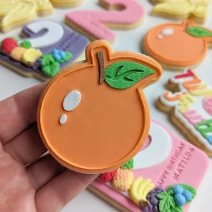 Orange Cookie Stamp & Cutter