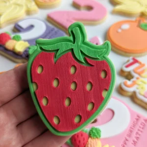 Strawberry Cookie Stamp & Cutter